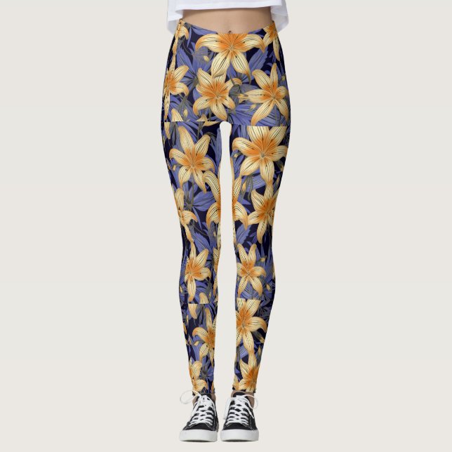 Personalised Custom All-Over-Print Leggings (Front)