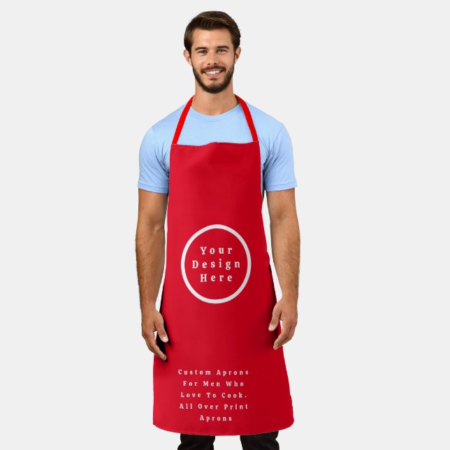 Personalised Custom Apron - His Her Mens Womens Gi (Worn)