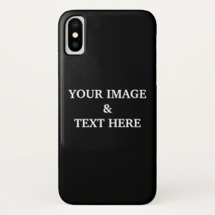 Personalised Custom Black Your Own Photo Case-Mate iPhone Case