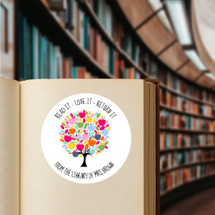 Personalised Custom Book Stickers   Bookplate Labe