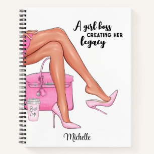Personalised Custom Boss Lady Journal Notebook
