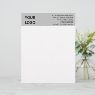 Personalised Custom Business Letterhead with Logo
