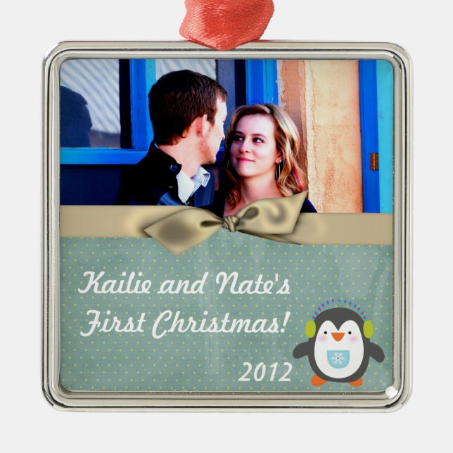 Personalised Custom Christmas Ornaments (Front)