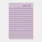 Personalised Custom Colour 4x6 Lined