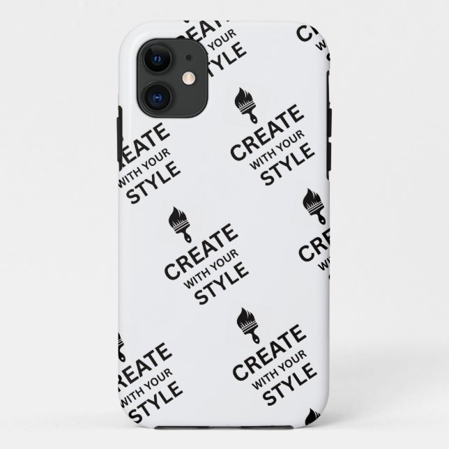 Personalised Custom Company Logo iphone case (Back)