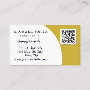 Personalised Custom Corporate QR Code Logo Busines Business Card