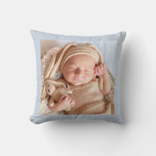 Personalised Custom Cute Baby Photo Cushion
