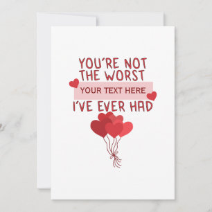 Personalised Custom Cute Valentines Day Save The Date
