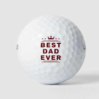 Personalised Custom Dad Fathers Day Photo Collage Golf Balls