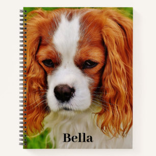 Personalised Custom Dog Lover Pet Photo and Name Notebook