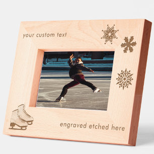 Personalised Custom Engraved Etched Ice Skates