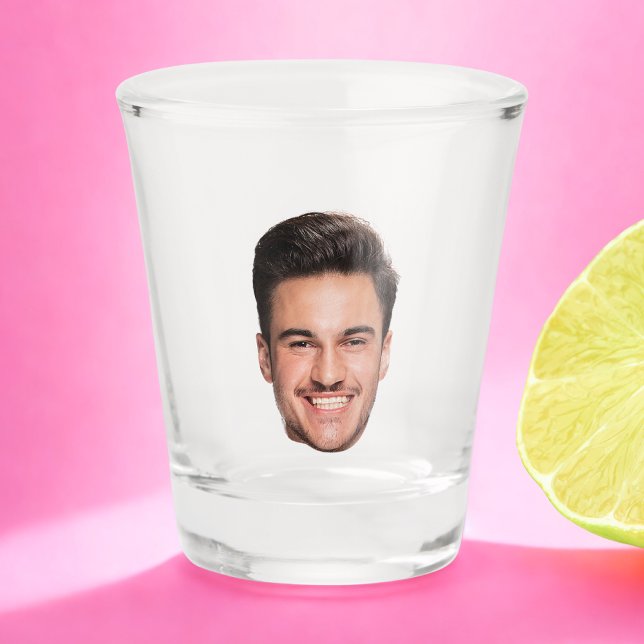 Personalised Custom Face Dad Family Shot Glass (Creator Uploaded)
