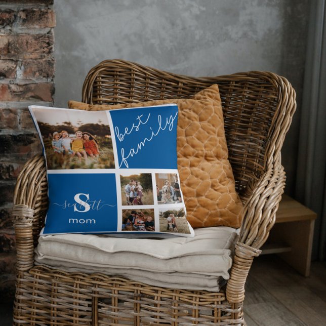 Personalised Custom Family Photo & Family Quote Cushion (Creator Uploaded)