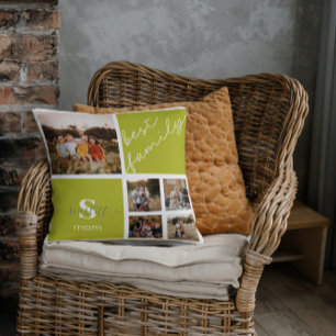 Personalised Custom Family Photo & Family Quote Cushion
