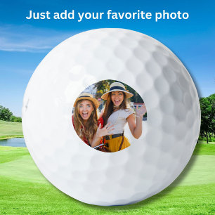 Personalised  Custom Family Photo Golf Balls