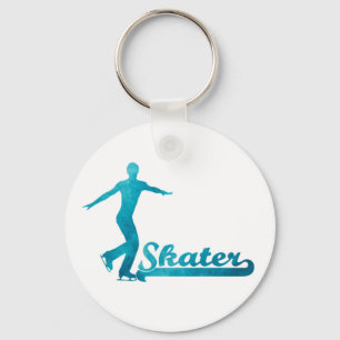 Personalised Custom Figure Skate Giftware Key Ring