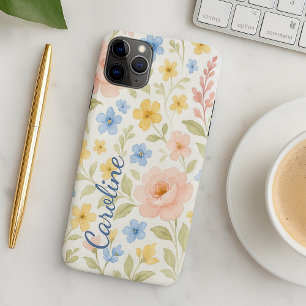 Personalised Custom Fun Classy Floral Art Pattern Case-Mate iPhone Case