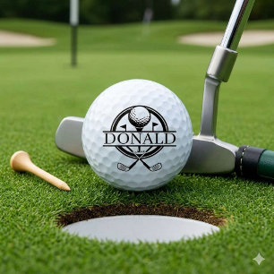 Personalised Custom Golf Ball, Custom Name & Logo Balls