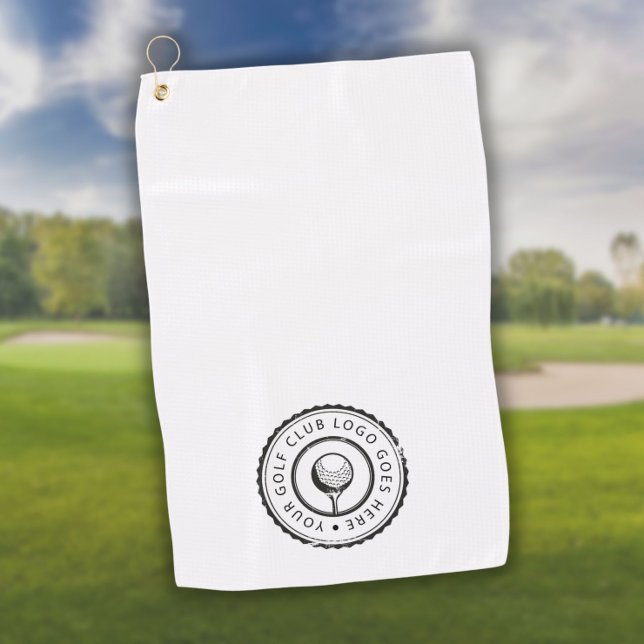 Personalised Custom Golf Club Logo Golf Towel (Personalized Custom Golf Club Logo Golf Towel)
