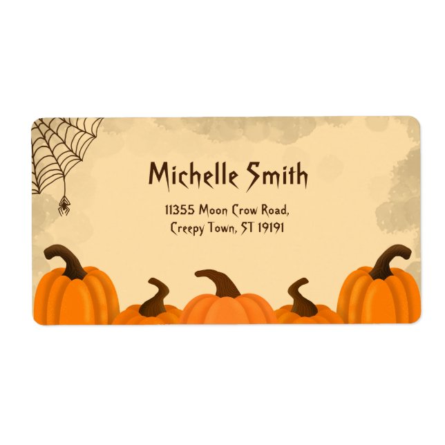 Personalised Custom Halloween  (Front)