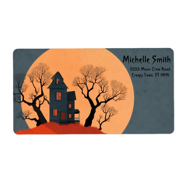 Personalised Custom Halloween  (Front)