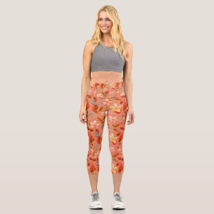 Personalised Custom High Waisted Yoga Capris