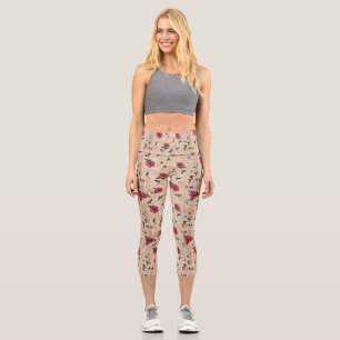 Personalised Custom High Waisted Yoga Capris