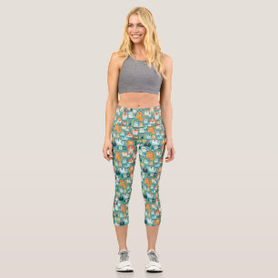 Personalised Custom High Waisted Yoga Capris