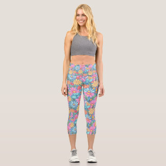 Personalised Custom High Waisted Yoga Capris