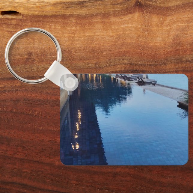 Personalised Custom Key Ring (Back)