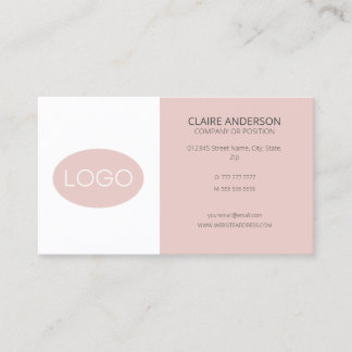Personalised, Custom Logo Business Card