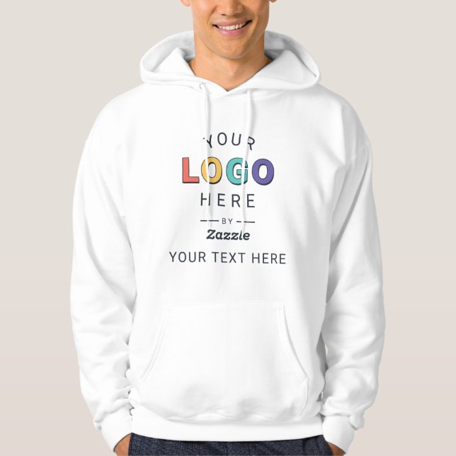 Personalised Custom Logo Business Hoodie (Front)