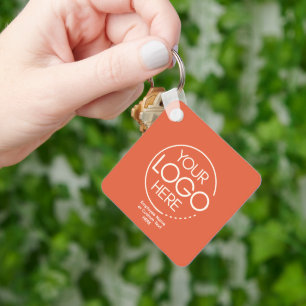 Personalised Custom Logo Keychain