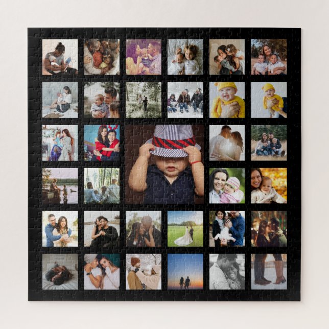 Personalised Custom Made Collage Jigsaw Puzzle (Vertical)