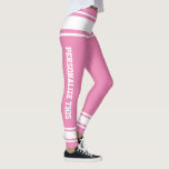 Personalised Custom Made Leggings<br><div class="desc">Easy to Personalise Custom Made leggings from Ricaso - add your own text - change the background colour and text colour and font by clicking on customise</div>