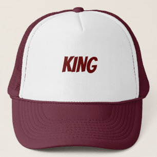 Personalised Custom Maroon Colour Trucker Hats Cap