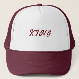 Personalised Custom Maroon Colour Trucker Hats Cap