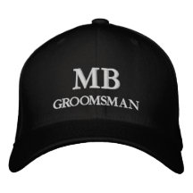 Personalised Custom Monogram Groomsman