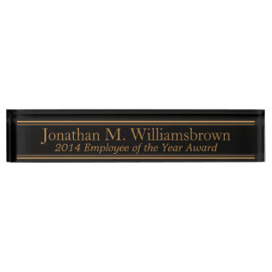 Personalised Custom Monogram Name Plate