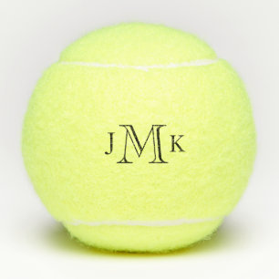 Personalised Custom Monogram Tennis Balls