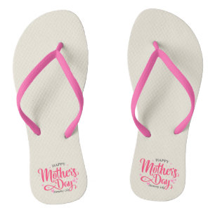 Personalised Custom Mother's Day   Flip Flops