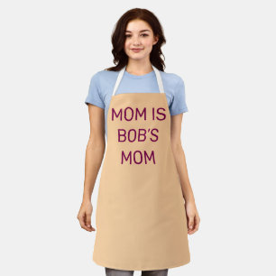 Personalised Custom Mother's Day Gift Apron
