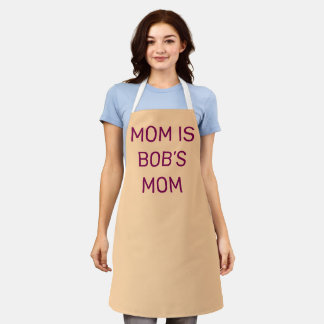 Personalised Custom Mother's Day Gift Apron