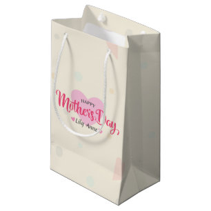Personalised Custom Mother's Day   Gift Bag