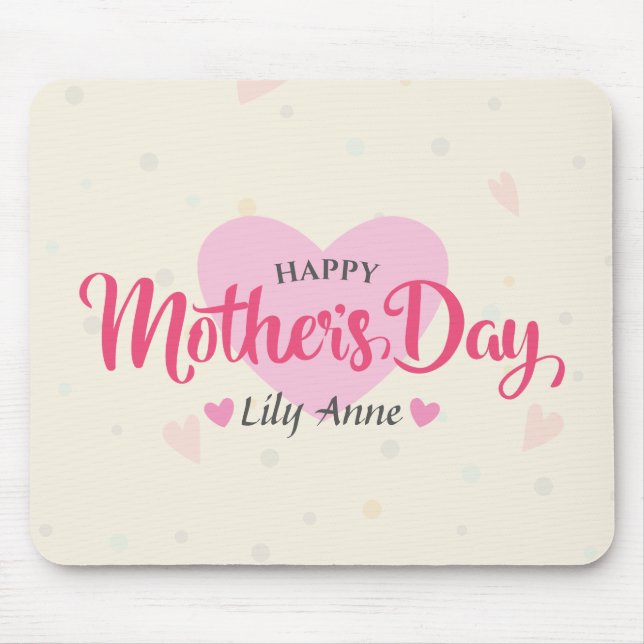 Personalised Custom Mother's Day | Mouse Pad (Front)
