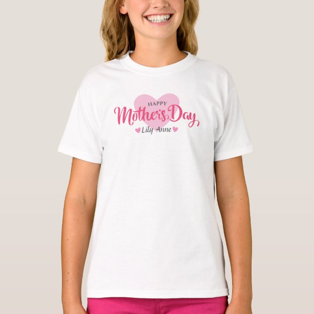 Personalised Custom Mother's Day | Shirt (Front)