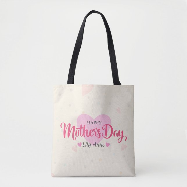 Personalised Custom Mother's Day | Tote Bag (Front)