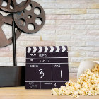 Personalised Custom Movie Clapboard Home Theatre