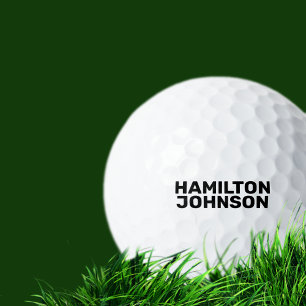 Personalised Custom Name Branded Golf Balls