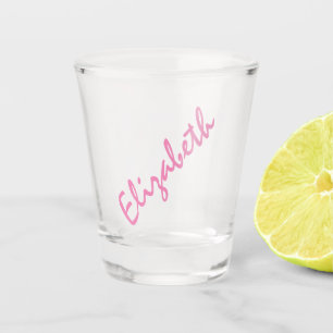 Personalised Custom Name Bride bachelor Party. Shot Glass